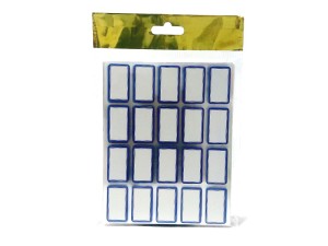 برچسب دور آبی سایز 1.5×3 سانتیمتر مدل CHD