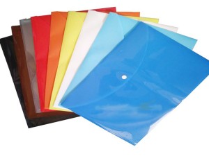 پوشه دکمه دار A4 پیلاوران بسته 10 عددی رنگ جور