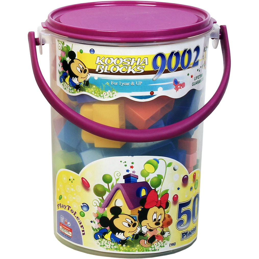 آجر خانه سازی سطلی گرد ویژه 9002 - 50 قطعه درشت +1 سال