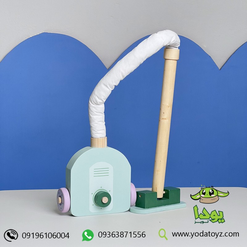 اسباب بازی جاروبرقی چوبی