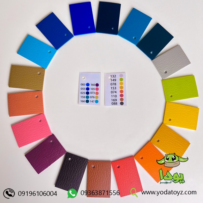 دیوار پوش پشت فوم دار مهد کودک و خانه بازی (1 رول) مدل 1500MC1