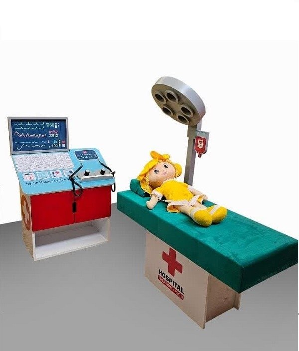 میز اتاق عمل چوبی کودک