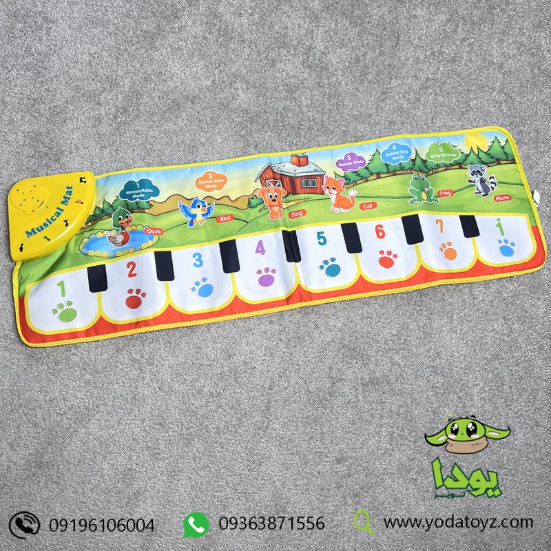 فرش بازی پیانویی موزیکال کد 3970