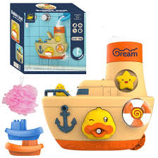 اسباب بازی حمام کودک مدل کشتی  8366