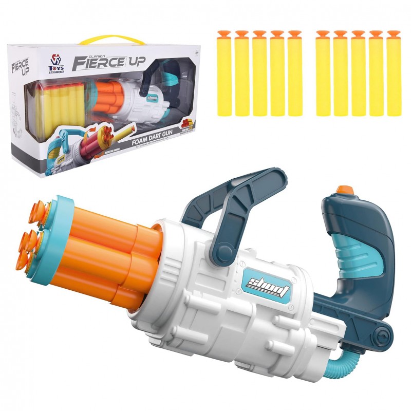 اسباب بازی تفنگ بازی ماشین گان با تیر فومی دارتی 648-57 سایز بزرگ