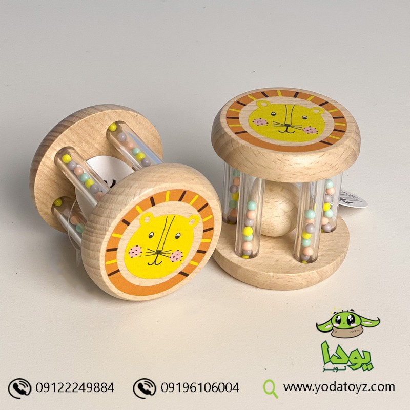 جغجغه رولی چوبی وارداتی پیکاردو picardo (یک عددی)