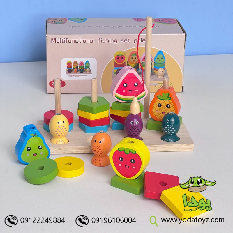 مونته سوری برج هوش و اشکال چوبی و ماهیگیری کد 989