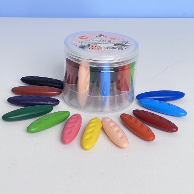 مداد شمعی جادویی  12 عددی بادومی