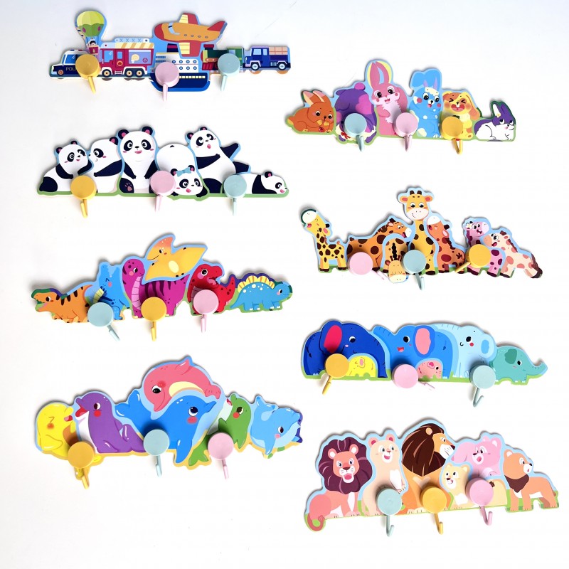 جا لباسی دیواری چوبی کد 37282