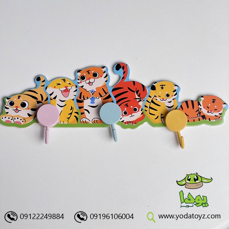 جا لباسی دیواری چوبی کد 37282