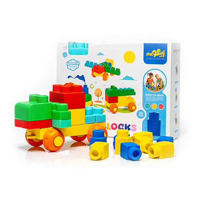 لگو نرم 25 قطعه پسرانه