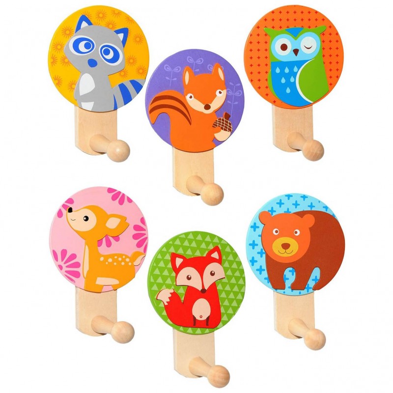 قلاب آویز تکی تمام چوب پیکاردو