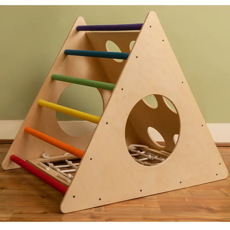 مجموعه چوبی ورزشی مثلث پیلکر 4009