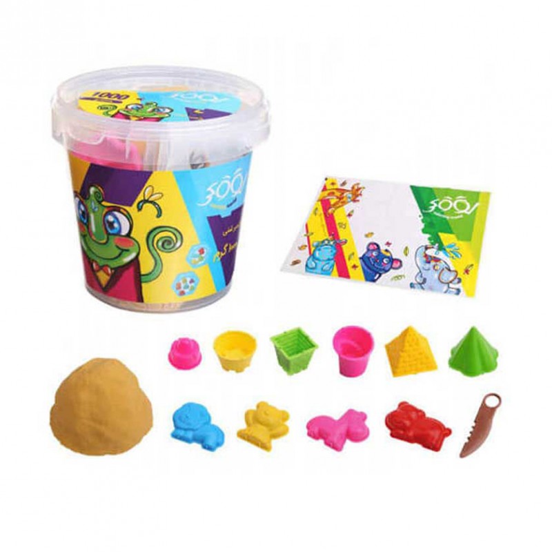 شن جادویی (خمیر شنی) یک کیلویی برند لوکی