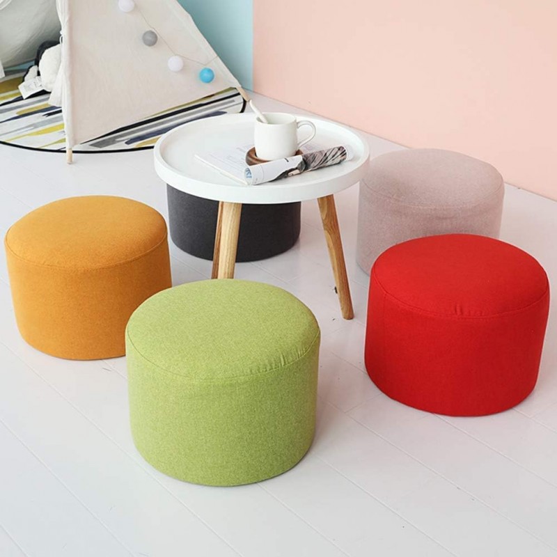 پاف چرمی کودک ارتفاع 35 (5 عددی)