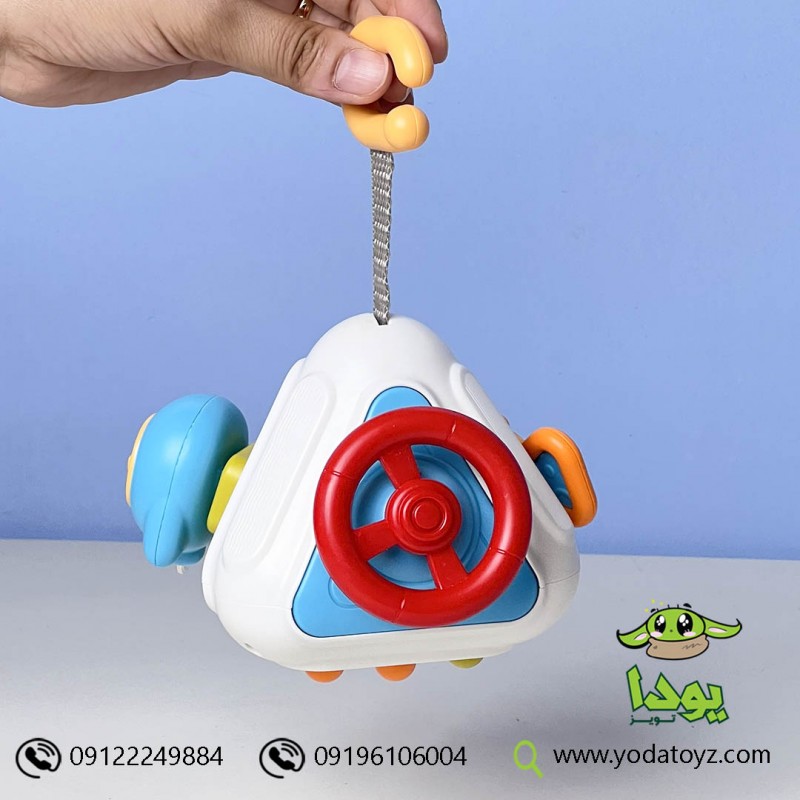 اسباب بازی بیزی بال 4 در 1 مدل مثلثی  RT1601