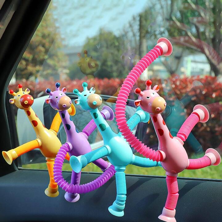 اسباب بازی زرافه فنری چسبنده