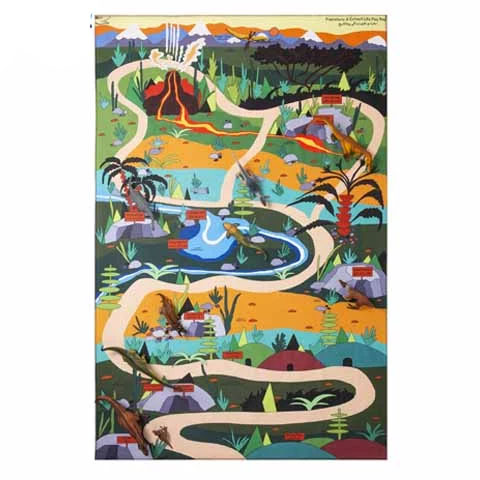 فرش بازی کودک طرحدار (بدون فیگور)