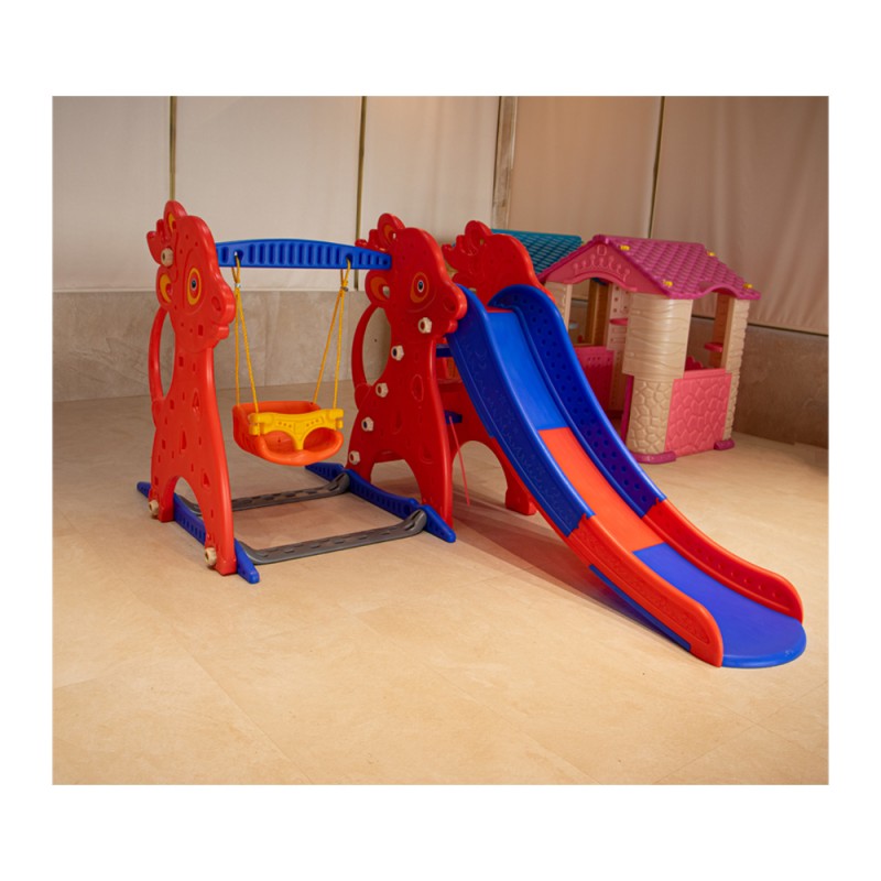 تاب و سرسره متصل کودک مدل آهو