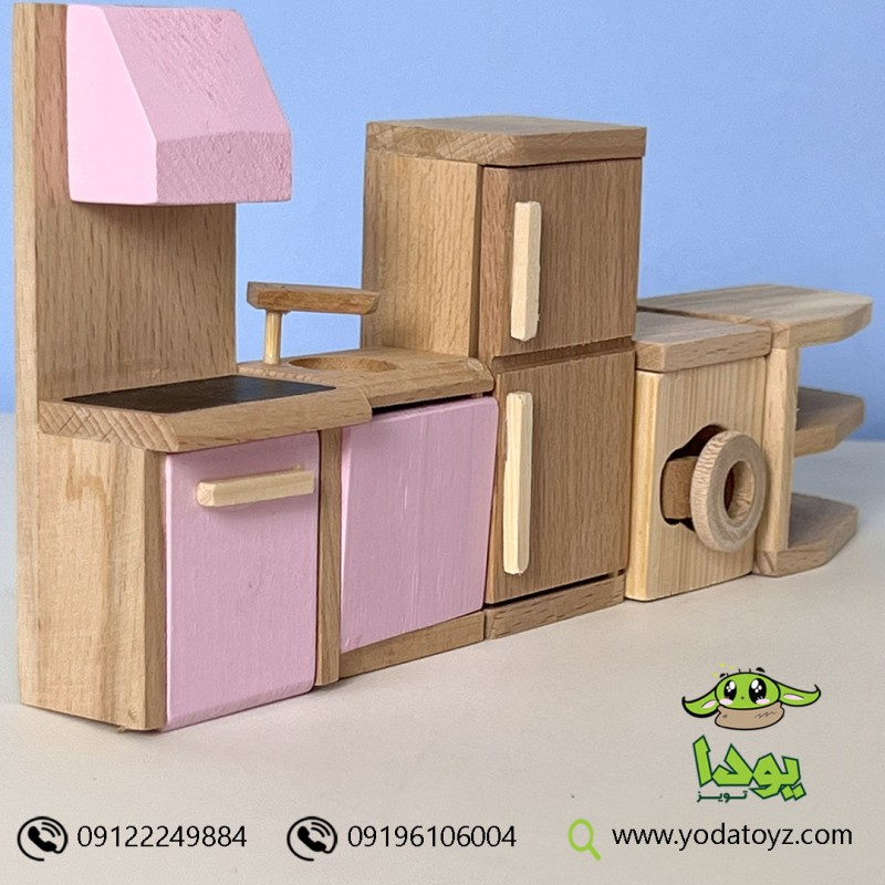وسایل خانه عروسکی مدل آشپزخانه