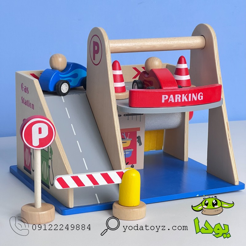 پارکینگ طبقاتی چوبی 7 تکه پیکاردو