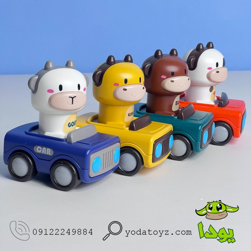 ماشین با سر حیوانات