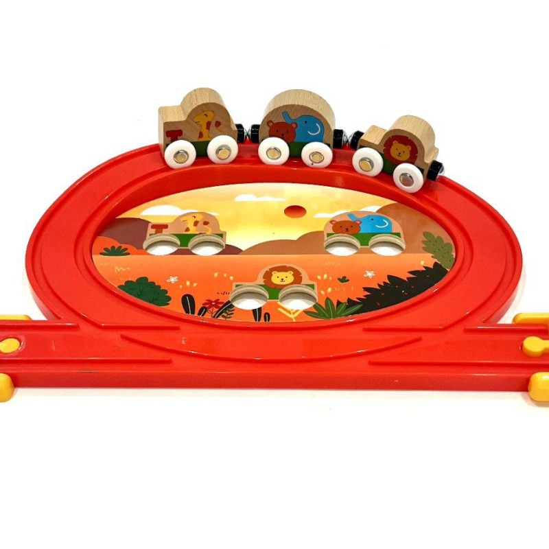 ست ریل قطار چوبی 1238