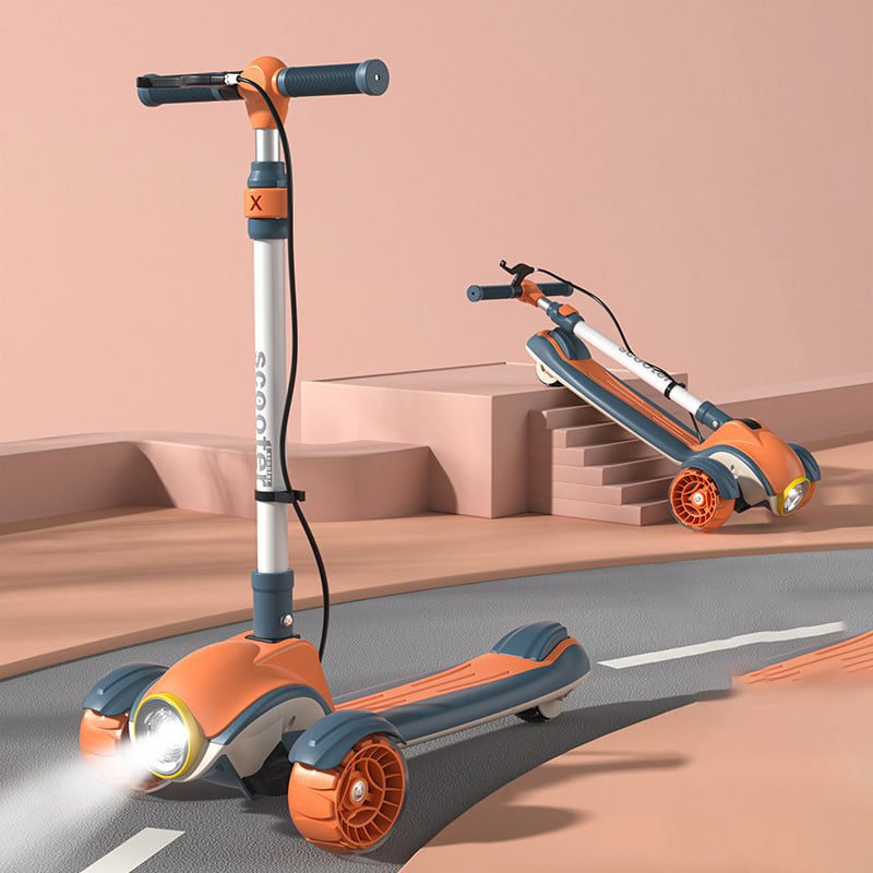 اسکوتر کودک چراغدار کد 2151