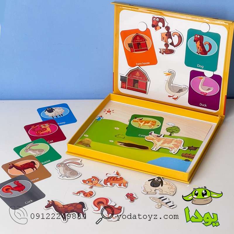 کتاب جانمایی مگنتی وایت بردی مدل 1712