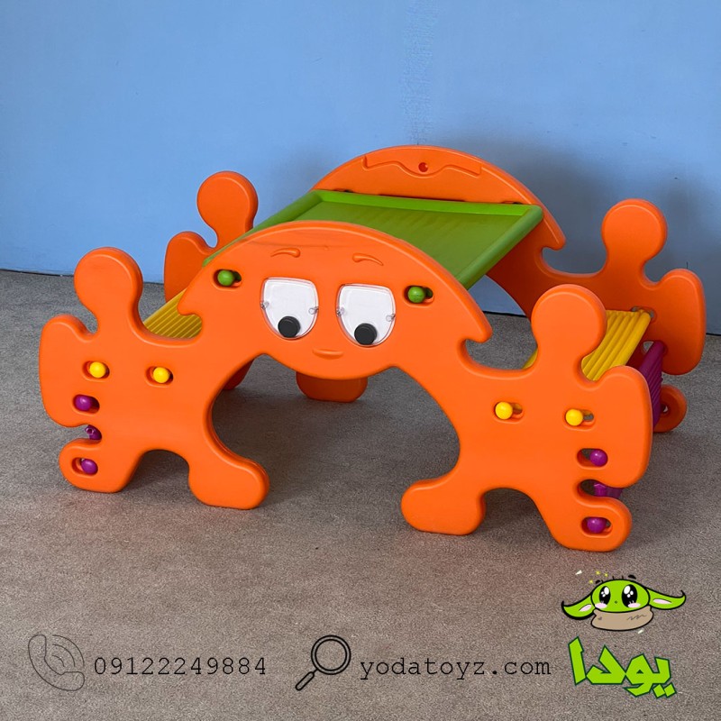 الاکلنگ و نیمکت دو کاره کودکان خرچنگ maneli