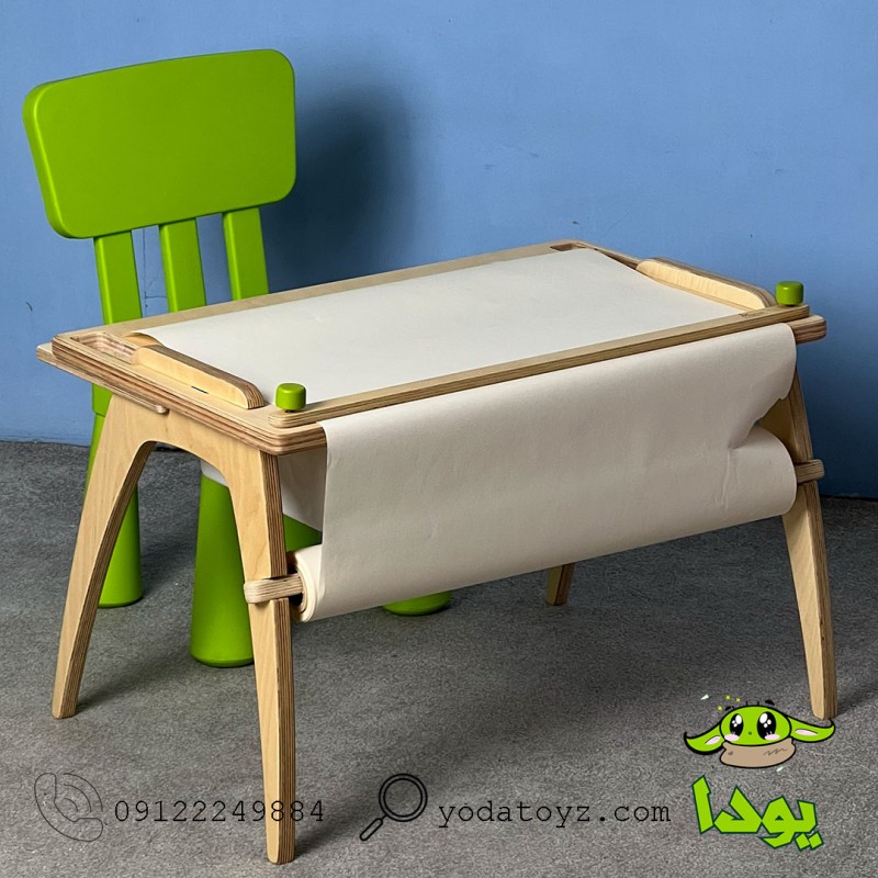 میز مونته سوری با دو باکس + رول کاغذی 10 متری
