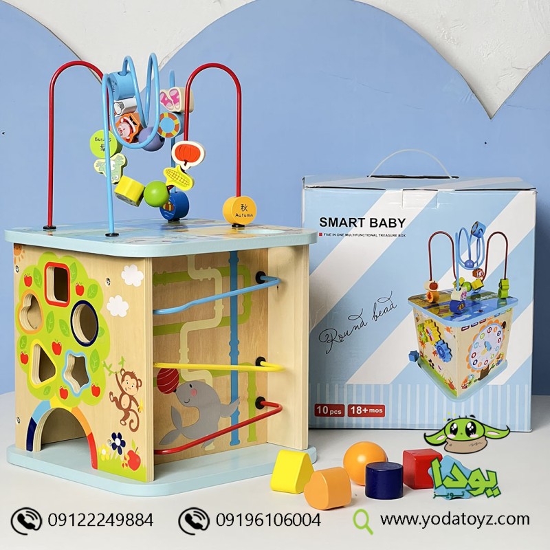 مکعب هوش مونته سوری چوبی 1224