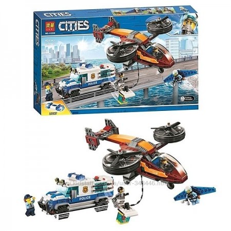 لگو بازی LARY مدل cities کد 11209- لگو بازی کودکان مدل دزد و پلیس