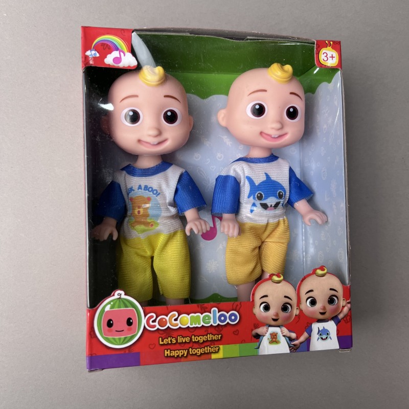 فیگور کوکوملون های دو عددی  دو قلو سفید آبی