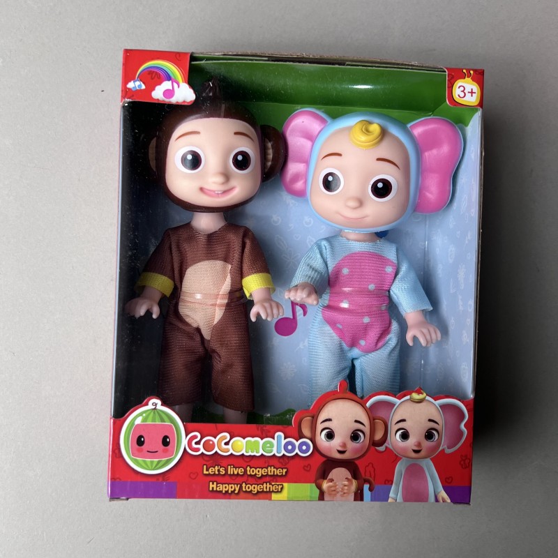 فیگور کوکوملون های دو عددی آبی گوش فیلی  و قهوه ای