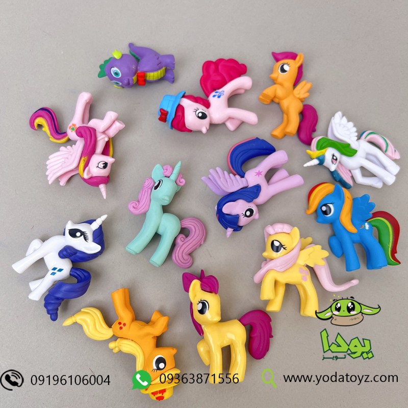 فیگور پونی ۱۲ عددی سایز متوسط