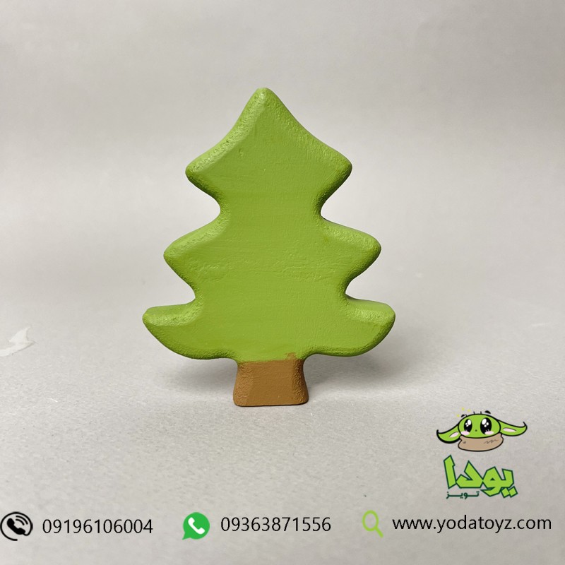 اسباب بازی چوبی درخت کاج