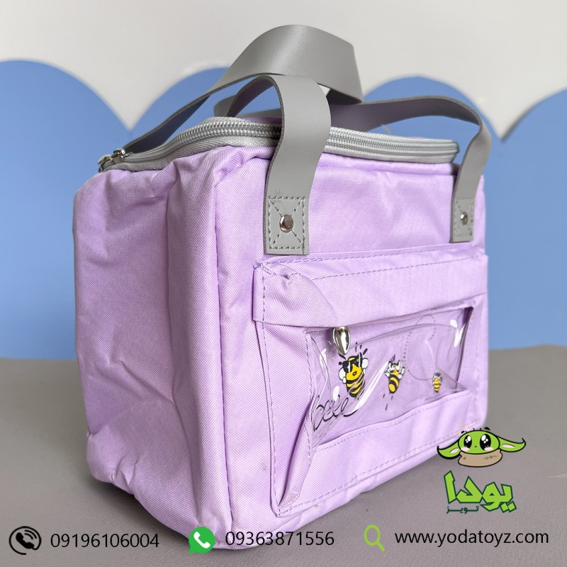 کیف غذای بچگانه و عایق حرارت طرح زنبور