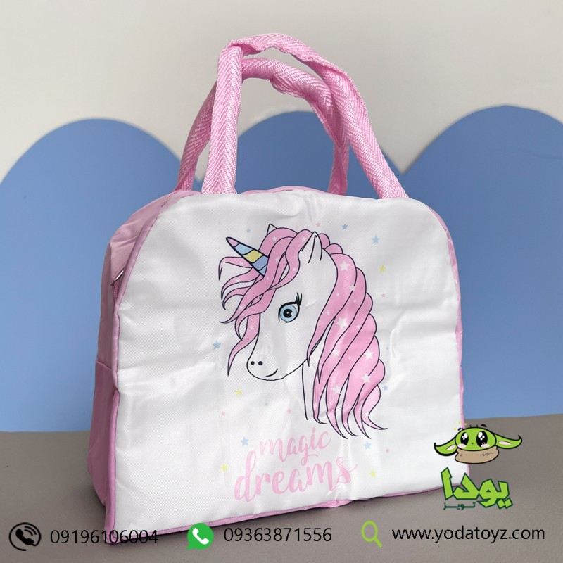 کیف غذای بچگانه و عایق حرارت طرح یونیکورن