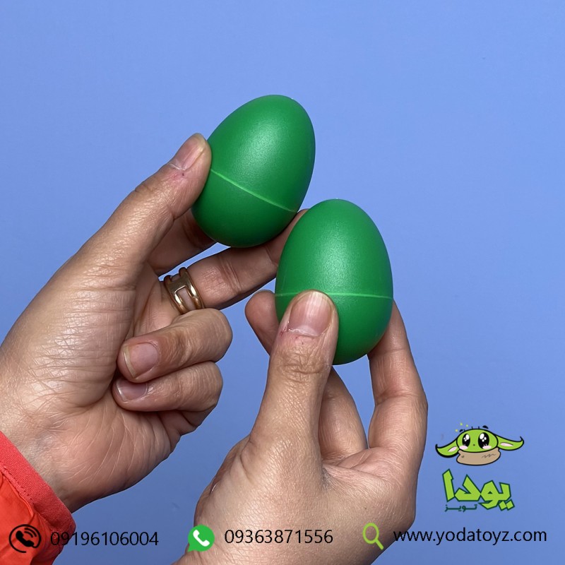 ساز شیکر تخم مرغی رنگ سبز