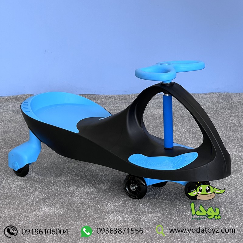 لوپ کار چرخ ژله ای رنگ مشکی آبی LOOPCAR