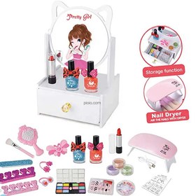 اسباب بازی میز آرایش رومیزی دخترانه کد 3-769