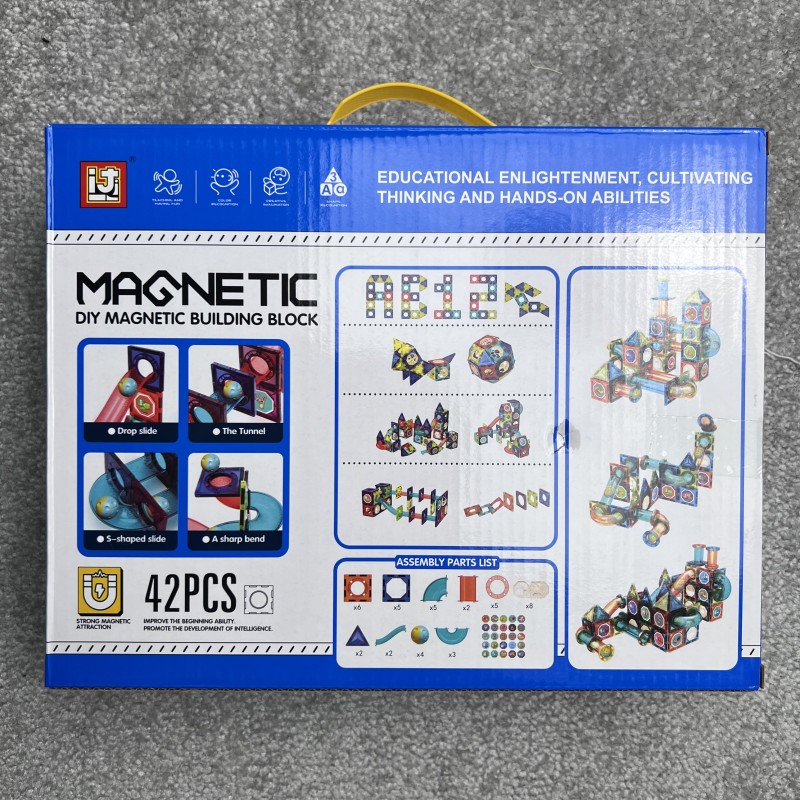 بلوک خانه سازی آهن ربایی 42 تکه کد 66918A