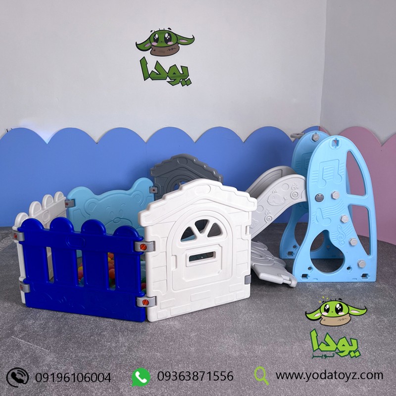 استخر توپ شادی دو تکه (بدون توپ و سرسره)