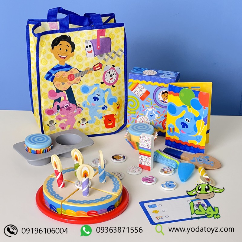 اسباب بازی کیک تولد چوبی 38 تکه وارداتی برند melissa and doug