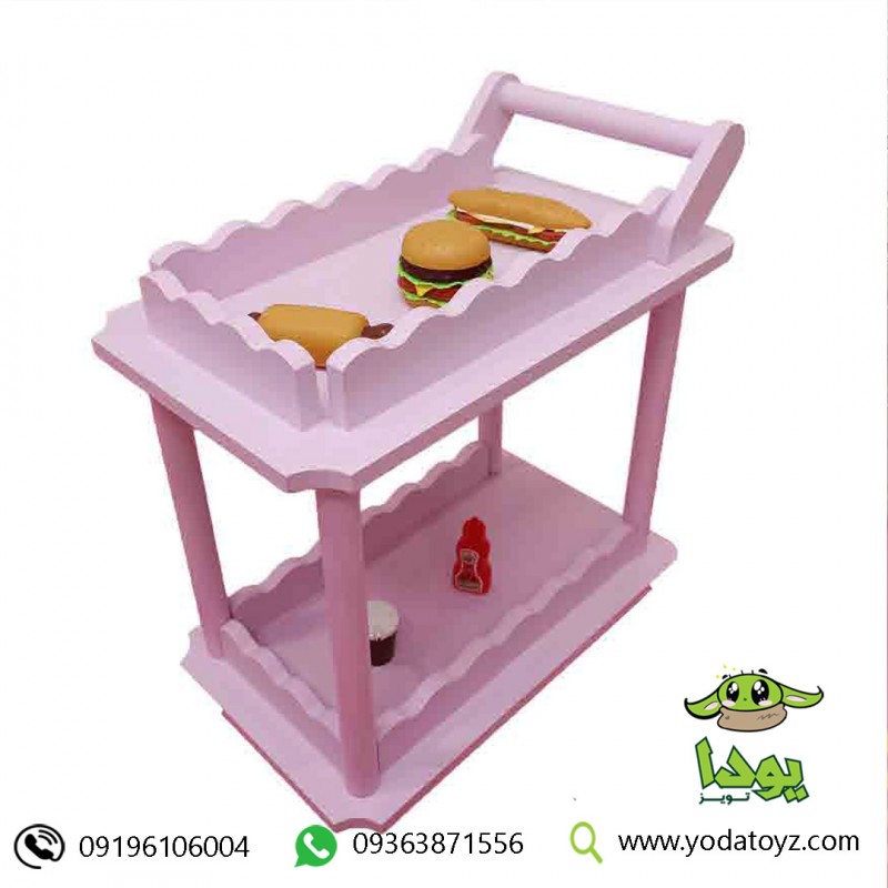 میز ترولی پذیرایی مخصوص خانه مشاغل