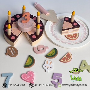 اسباببازی چوبی کیک تولد پیکاردو picardo