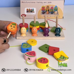مونته سوری برج هوش میوه ای و اشکال چوبی و ماهیگیری