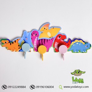 جا لباسی دیواری چوبی کد 37282