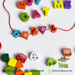 نخ و مهره اعداد و حروف mvz0268